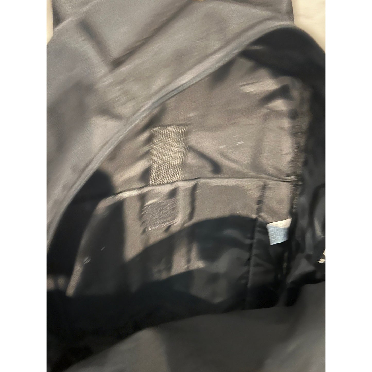 No Label School Backpack Black w Space Print 24L