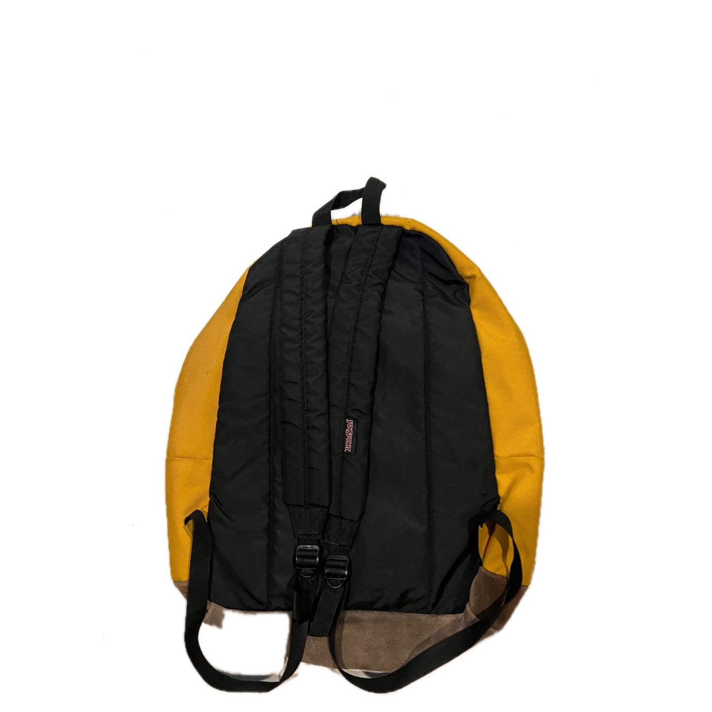 JanSport Right Pack 3 Section Yellow Brown Backpack