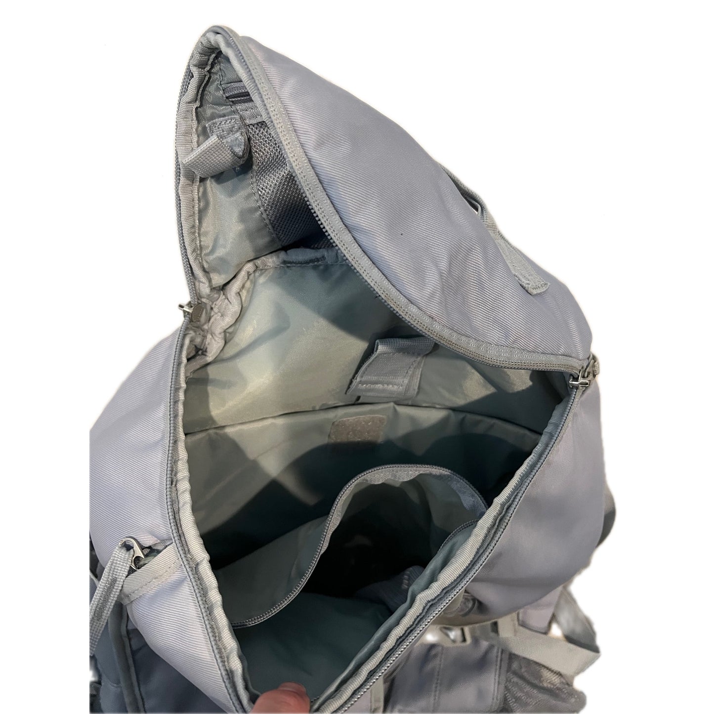 Nike Top Loading Air Jordan Wolf Gray Top Loading Backpack