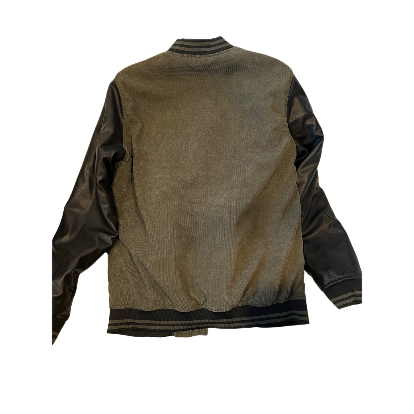 Beautiful Giant Snap Up Varsity Jacket Mens L