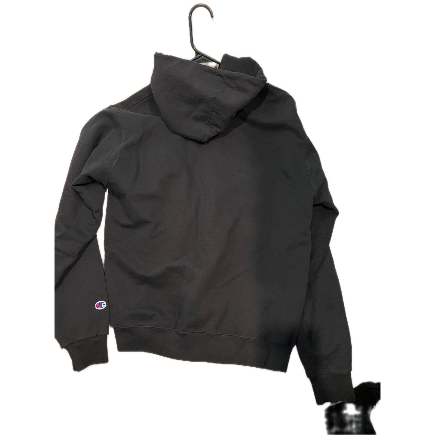Champion Gerald Black Hoodie, Men's Large