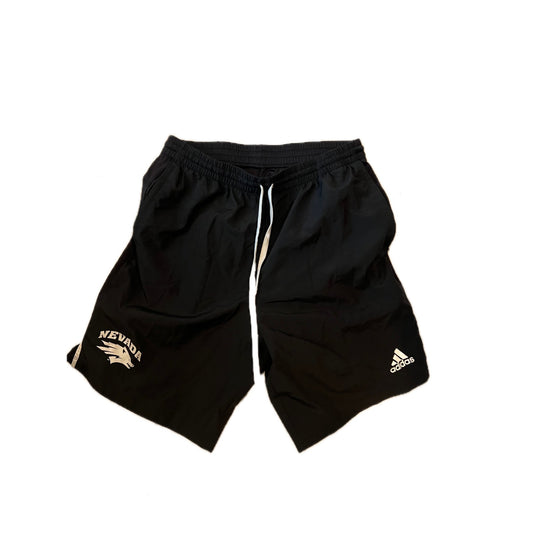 Adidas Nevada Wolf Pack Athletic Basketball Shorts Mens L 7"