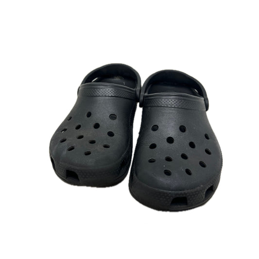 Crocs Charcoal Gray Clogs Mens 10 Womans 12
