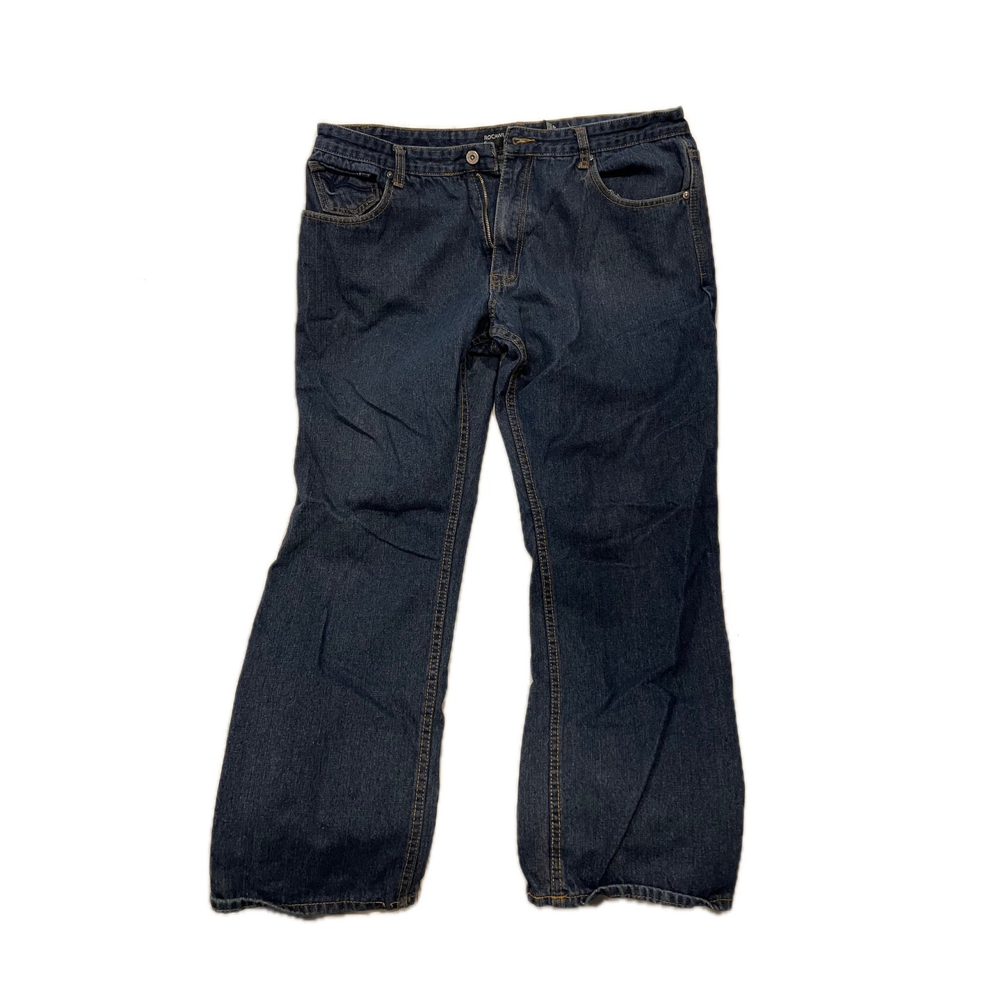 Rocawear Classic Fit Blue Jeans Mens 40x35