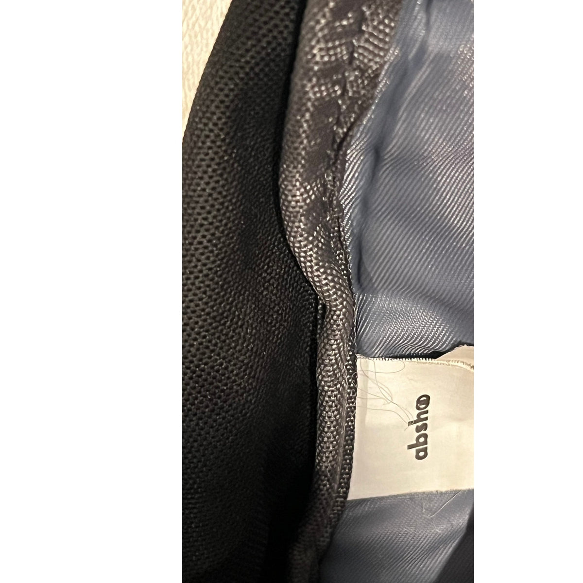 Ashbo Black Daily 3 Section Backpack