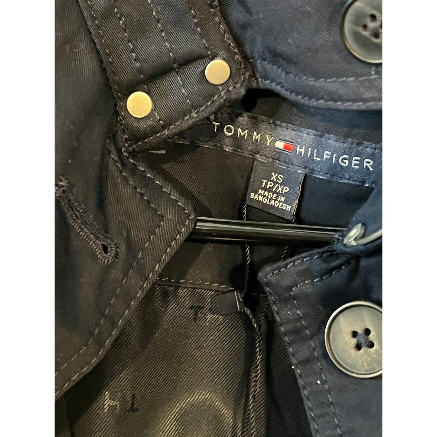 Tommy Hilfiger Trench-coat Veste Femme XS