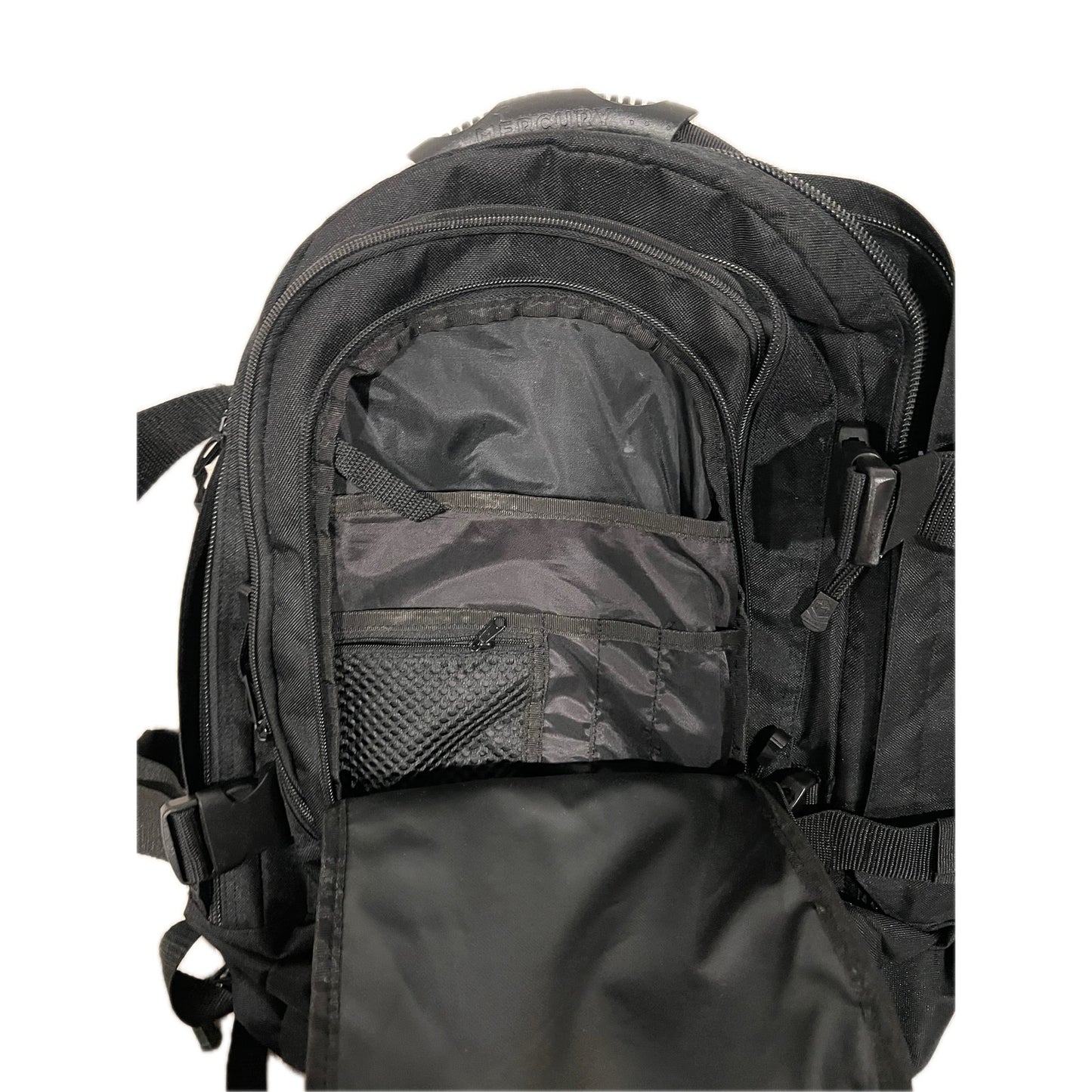 Mercury Black XL Tactical Backpack