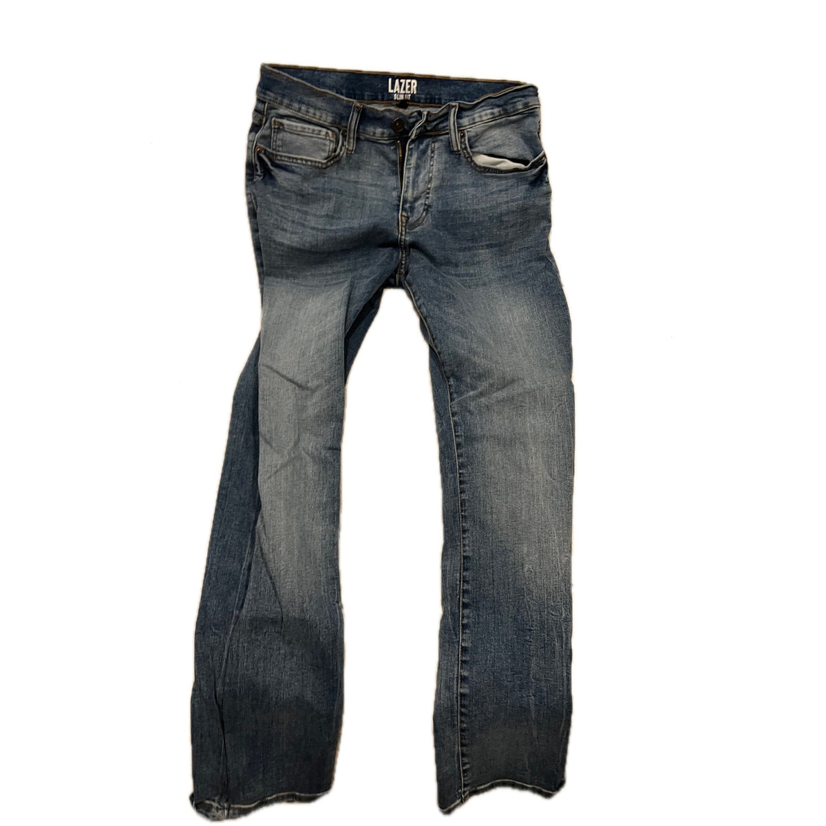 Lazer Slim Fit Blue Jeans Mens 31x32