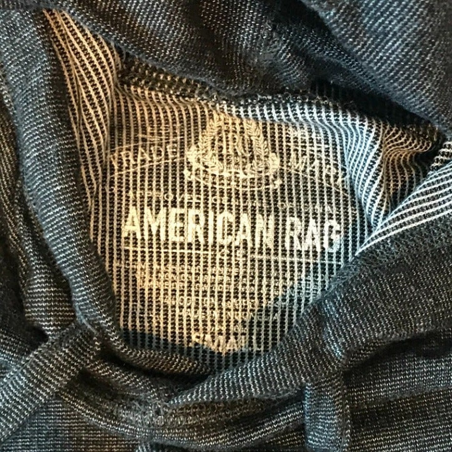 Sudadera ligera con capucha American Rag para hombre, talla S, gris