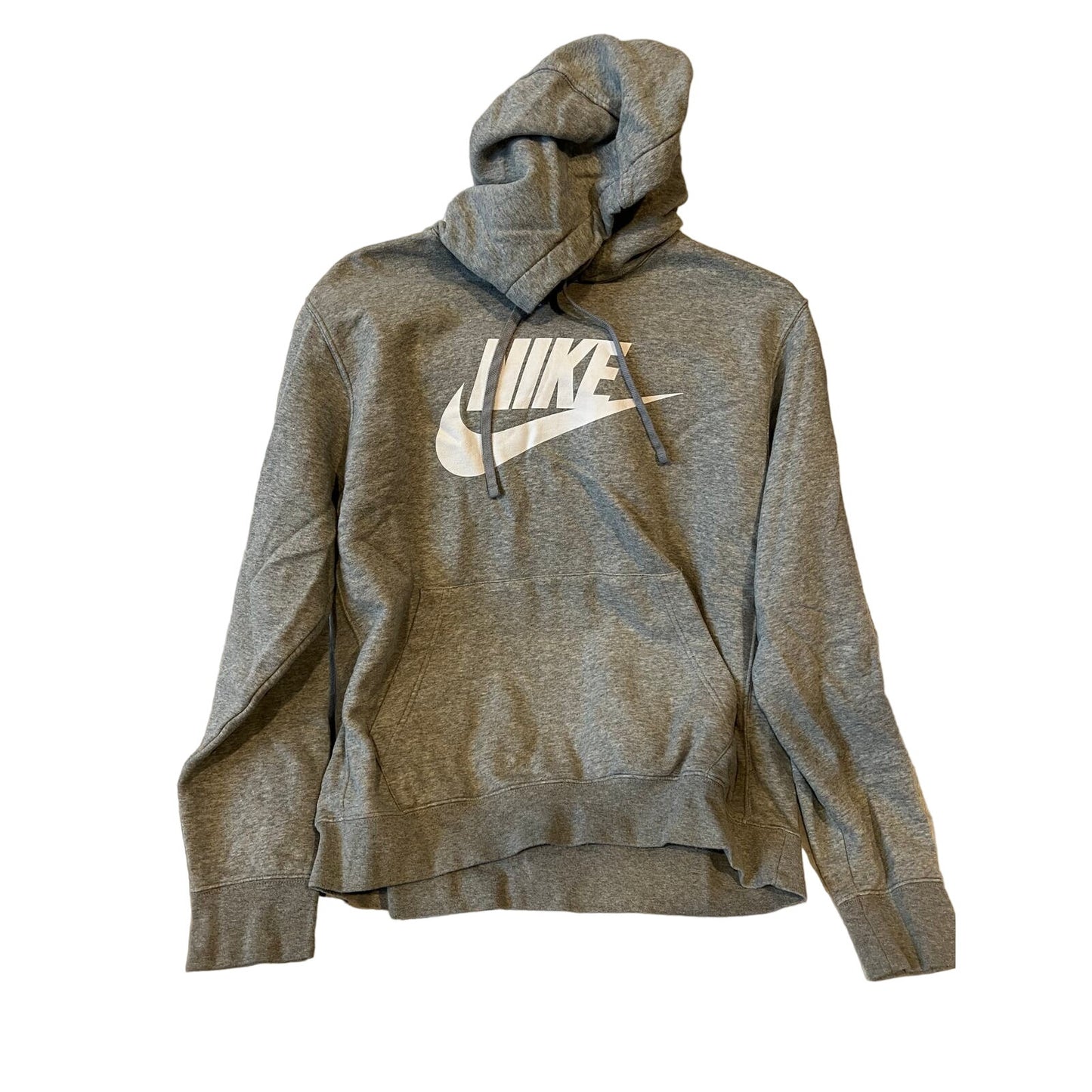 Nike Gray Pullover Hoodie Mens L