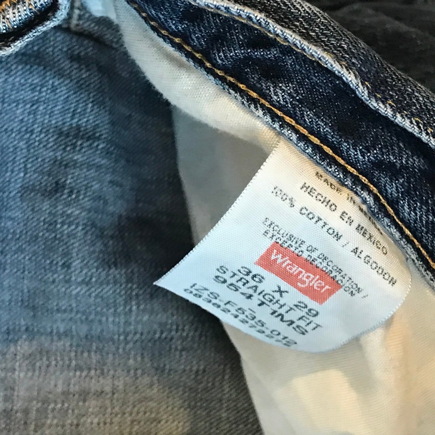 Wrangler Straight Fit Jeans, Men's 36x29