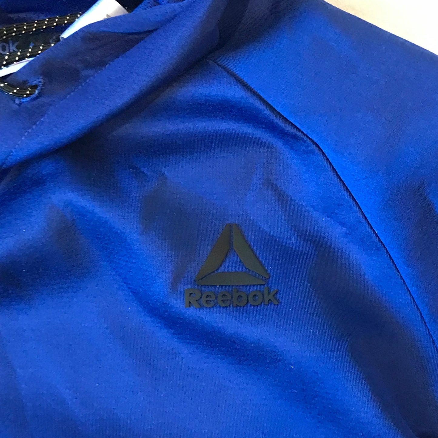 Reebok Blue Hoodie Mens M