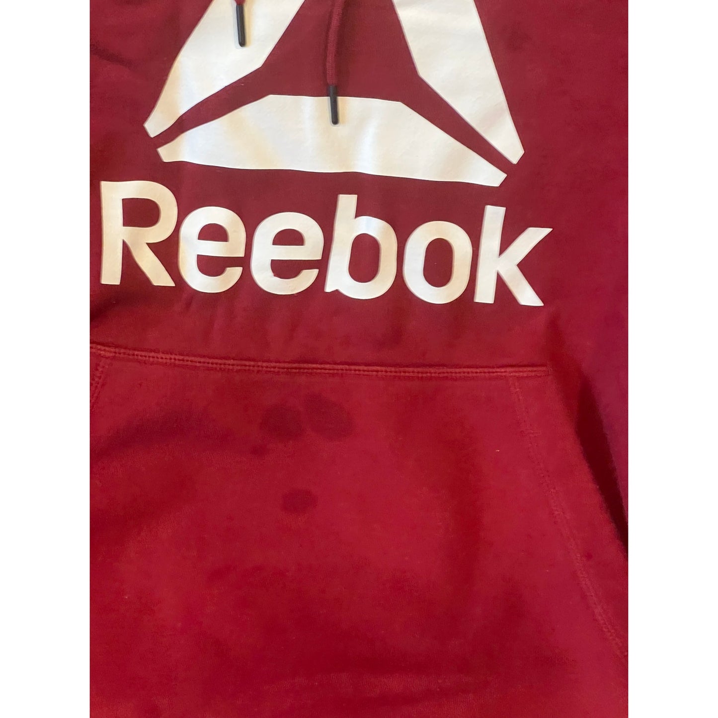 Reebok Red Hoodie Mens M