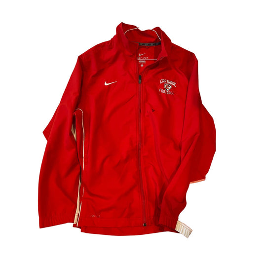 Nike Dri-Fit Red Carthage Zip up Track Jacket Mens L