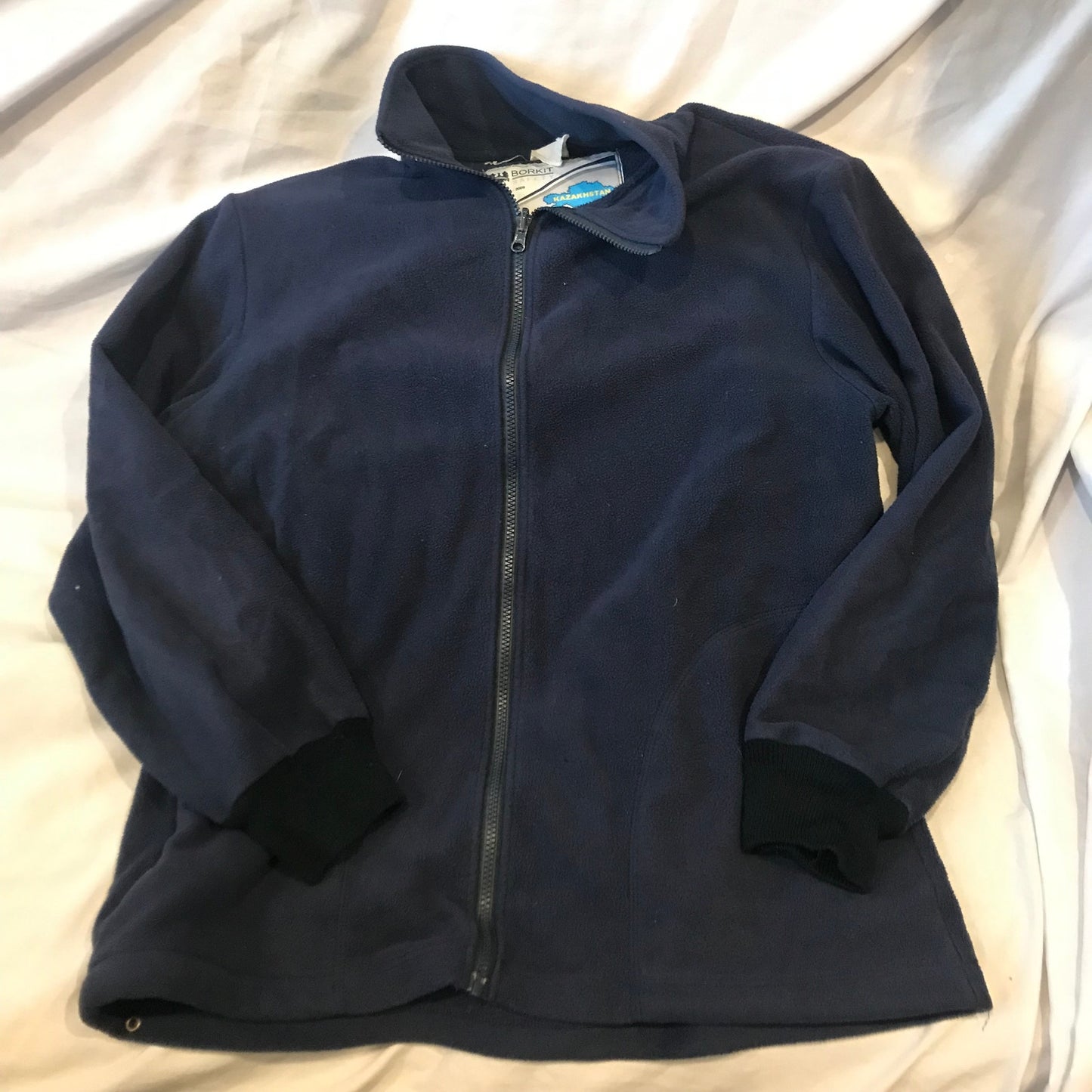 Borkit Safety Fleece Full Zip, Mens Large