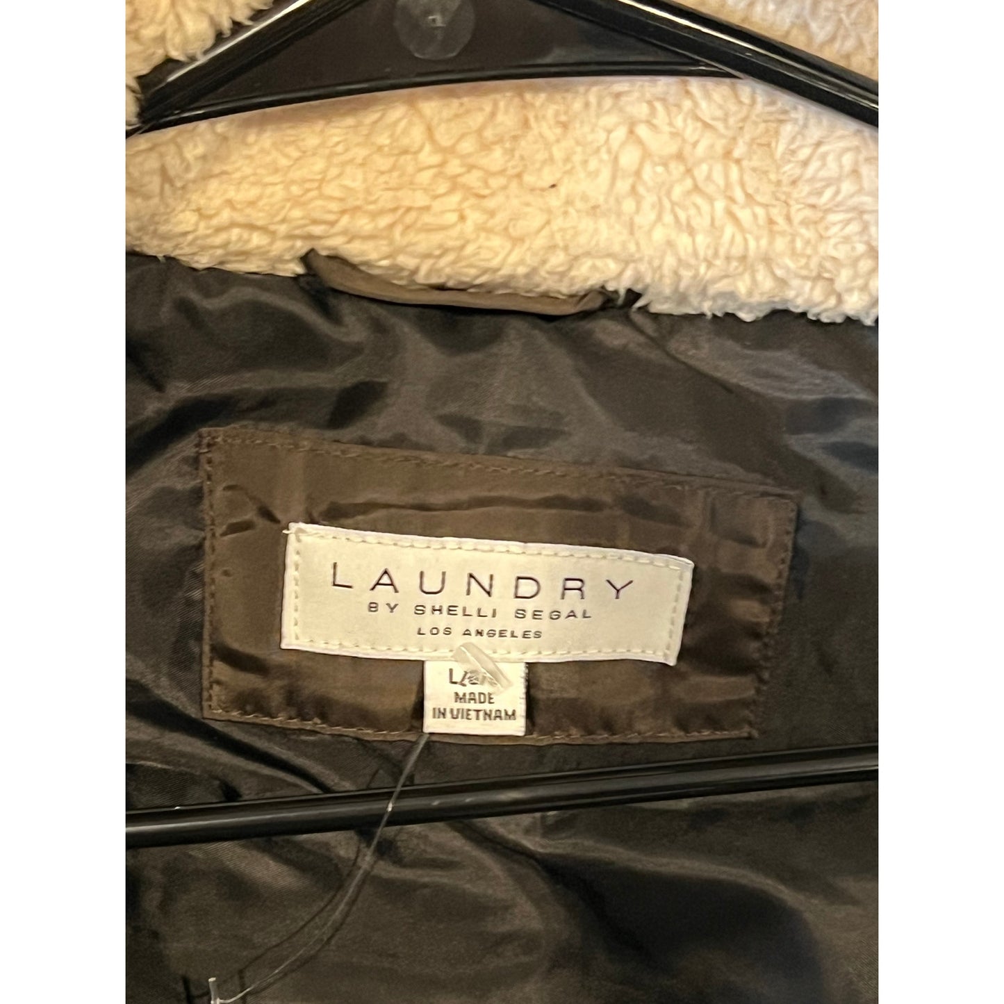 Laundry by Shelli Segal LA Hooded Insulated Parka Womans L