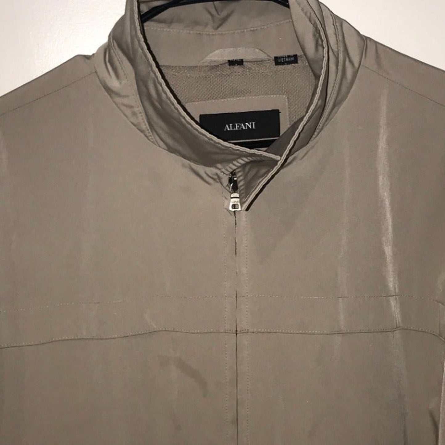 Alfani Beige Lightweight Jacket Mens 2XL